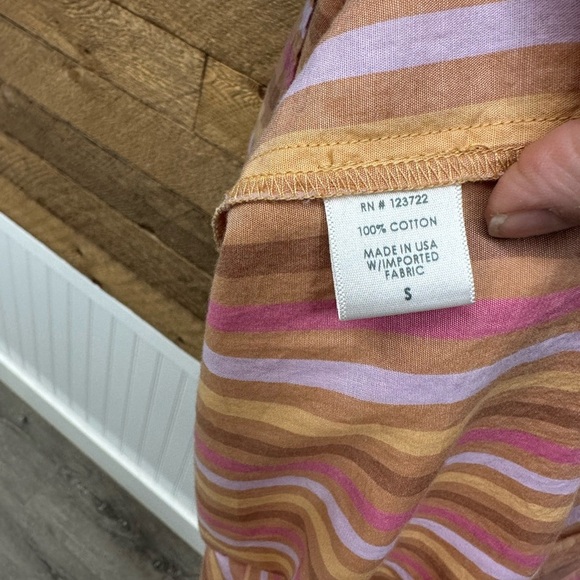 Xirena Drue Midi Dress Neopolitan Stripe w Pockets - Picture 5 of 8